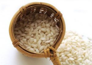 Rice cereals and dry legumes